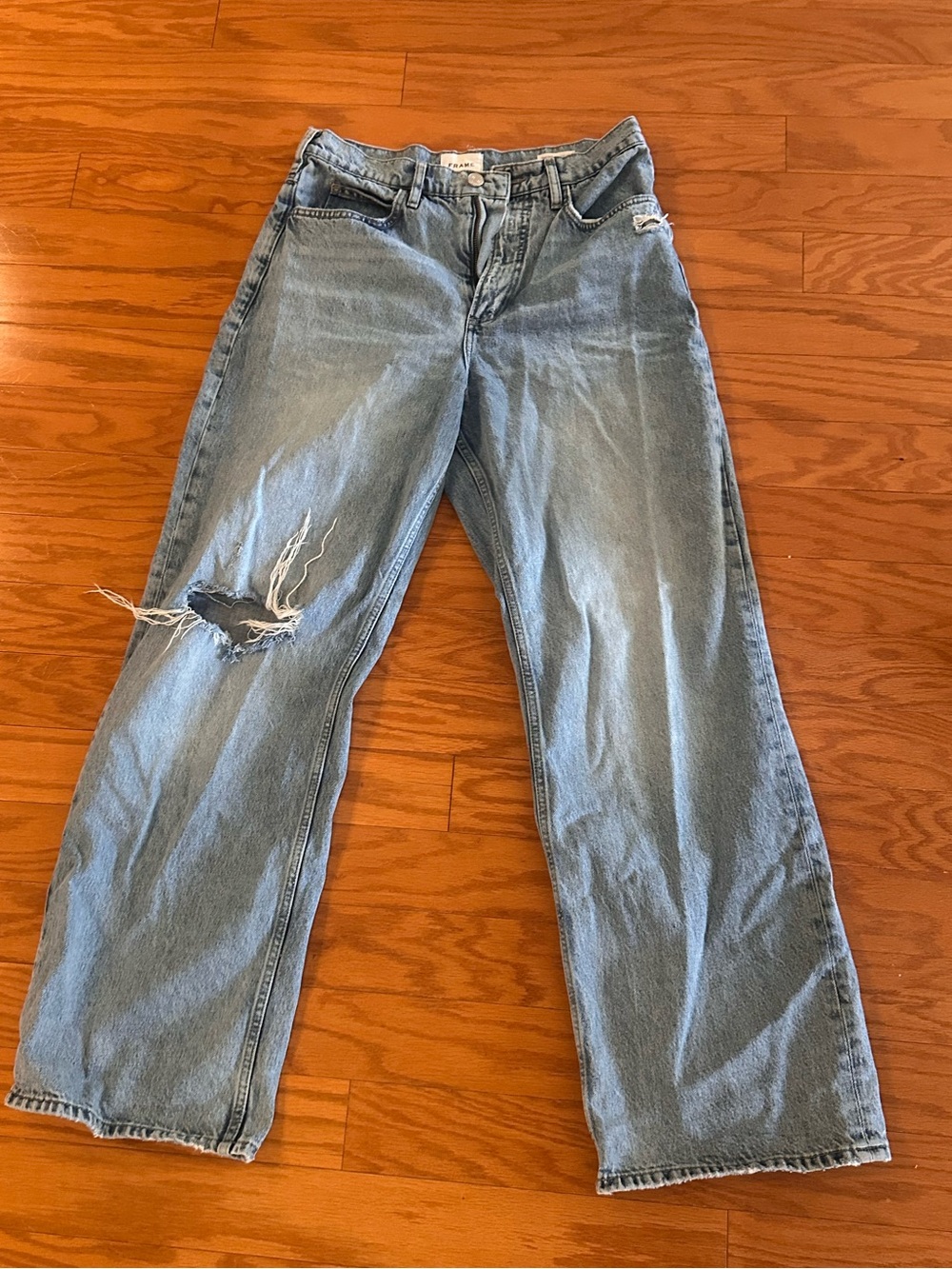 Frame High N Tight Wide Leg